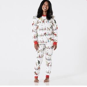 The Grinch Pottery Barn Adult Dr. Seuss's Pajama Set Adult Size M unisex